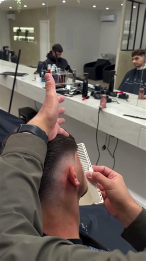 Clean Freehand Fade Tutorial Fast Clipper Technique #fade #barber #clipper