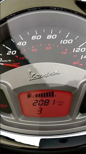 Adjust clock on Vespa GTS & Primavera