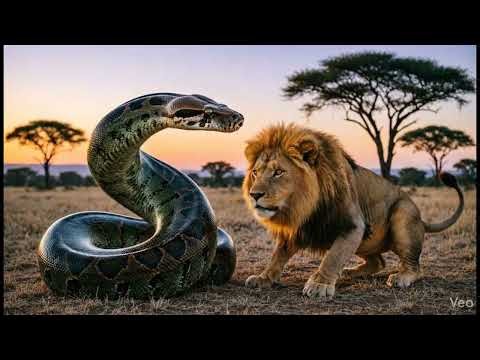 Lion vs Python: The Great Chase
