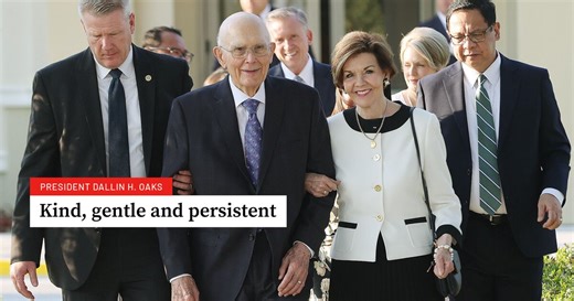 Video: President Oaks is ‘Kind, gentle and persistent’