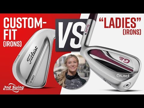 CUSTOM FIT vs LADIES GOLF IRONS w/ Emma Carpenter