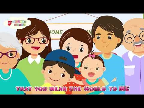 I Love My Family (Animated Version) - Children Sing-Along | Families for Life Family Songs