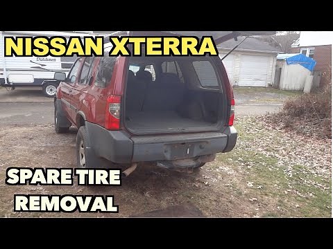 Xterra spare tire Removal 2002-2005