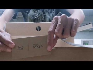 Unboxing Cisco Meraki MX84