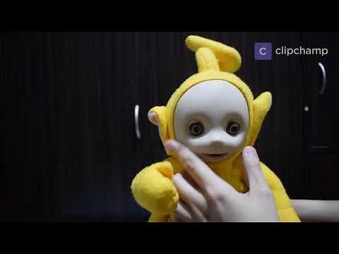 Talking Lala of Teletubbies 1998 Hasbro PLAYSKOOL