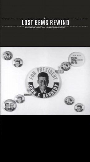 Classic TV Commercials | Presidential Election Campaign John F. Kennedy (1960)