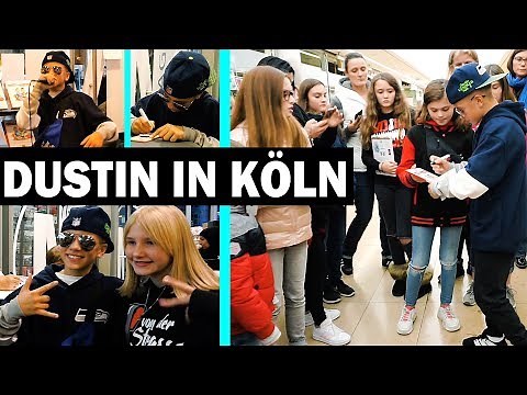 Dustin in Köln! Autogrammstunde, Auftritt & Gewinnspielauflösung mit Tom Gerhardt // VDSIS