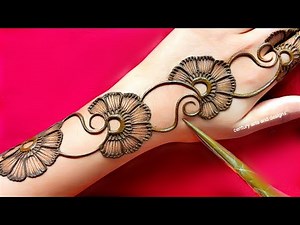 Back hand stylish mehndi design | Mehndi ka design | mehndi design | mehandi| Arabic mehndi | mehndi