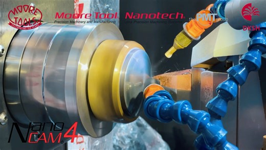 Nanotech 650 FG Micro-LAM慢刀伺服加工双曲面单晶硅