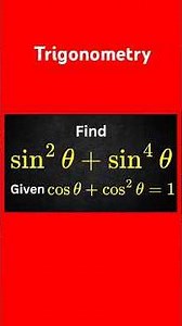 Trig Secret Short: Solve the Sin Power Mix | Trigonometry