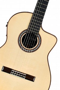 Cordoba GK Pro Negra - Cutaway Flamenco Guitar w/ Fishman Prefix Pro Blend Preamp