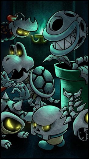 Day 285/365: Skeletons of the Super Mario Series