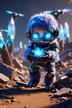 Alien Saves a Flower! 😢👽🌸#shorts #alien #scifi #viral #sad #cute #flower #sci-fi #animation #fyp