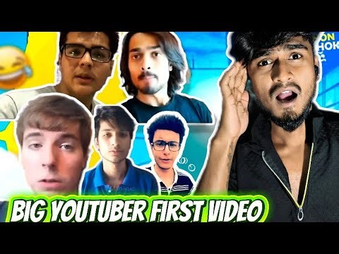 Famous Indian YouTubers First Videos 🤣