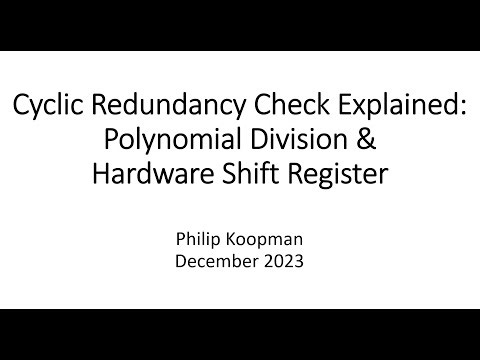 L600 CRC Computation Examples -- Polynomial Division and Shift Register