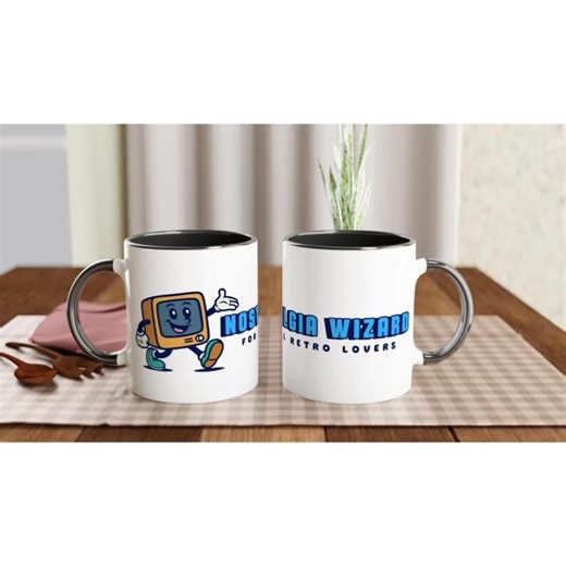 At last the Nostalgia Wizard Shop is now open !! The first item for sale is the Nostalgia Wizard Mug only £6.98 Click on the link below https://nostalgiawizard.etsy.com/uk/listing/4441615157/nostalgia-wizard-11oz-ceramic-mug The Nostalgia Wizard 11oz Ceramic Mug is perfect for any time of day, and comes with an extra bonus straight from Nostalgia Wizard. Whether it’s your morning coffee, a cosy hot chocolate, or any hot drink you love, this glossy white mug with a coloured rim, interior, and han