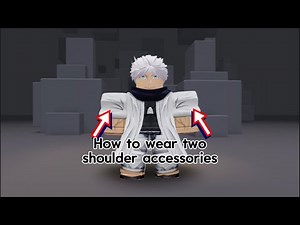 How to wear TWO shoulder accessories on your Roblox avatar