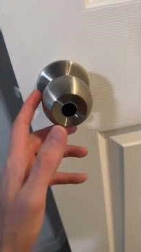 Elevate Your Privacy: Installing a Fingerprint Smart Lock for Your Room#SmartLock