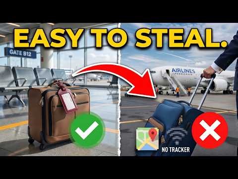 AIRPORT THIEVES ARE WATCHING… 12 MISTAKES THAT CAN PUT YOUR LUGGAGE AT RISK