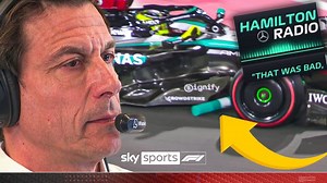 Lewis Hamilton and Toto Wolff bemused after bizarre bollard mix up during Q1 in Abu Dhabi Grand Prix