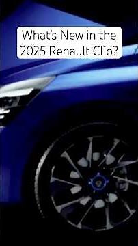 3 points highlights 2025 The Renault Clio | Must-See✔️ #renaultclio