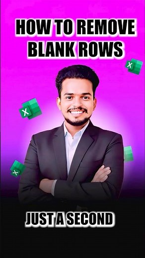 How To Remove Blank Rows In Excel Tips & Tricks | The SanBytes