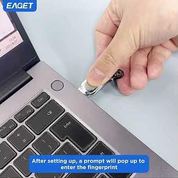 Quick PC Setup guide for Eaget FU68 Fingerprint Encrypted USB Flash Drive #eaget #FU68 #flashdrive
