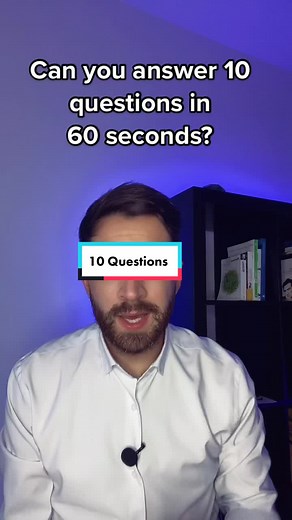 Answering 10 Questions in 60 Seconds Challenge