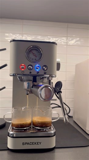 Saving money with my homemade expresso machine #amazonfinds #coffee #shorts