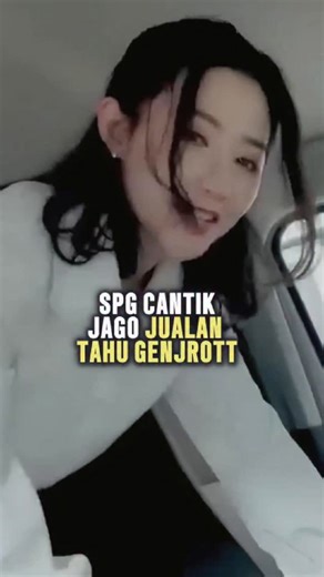 accenime on Instagram: "spg cantik penjual mobil modal serabi"