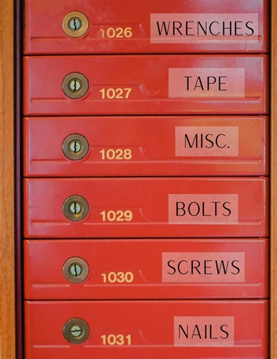 Clear Custom Tool Labels | Personalized Tool Box Labels | Custom Garage Tool Labels | Transparent Workshop Organization - Etsy