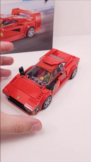 LEGO Speed Champions Ferrari 308 GTB MOC (76934)[261 pcs] #shorts ‪@SPEEDBrickBuild‬