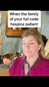 Sometimes it’s just to hard for people to change their code status to do not resuscitate. So when they’ve met their end, the family takes matters into their own hands and lets them go in peace. #hospice #hospicenurse #education #onthisday | Hospicenursepenny