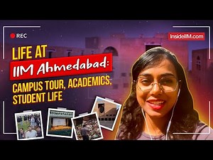 Tour of India's Best MBA College : Exploring IIM Ahmedabad Campus