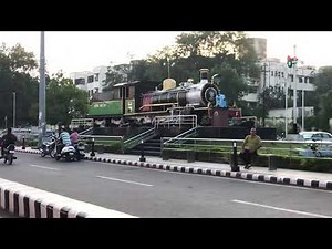 Jabalpur Railway Station. Exit from platform no.1