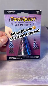The ultimate fidget!! Mind Blown🤯The Twist Quest! #fidgettoys #unboxingvideo #opticalillusion #fidget #sensoryplay #educationaltoys #coolgadgets | CPJ Collectibles