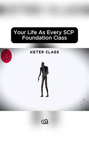 Your Life As Every SCP Foundation Class: Part4, Keter #explain #scp #foundation #viral