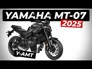 New 2025 Yamaha MT-07 | Now with automatic transmission