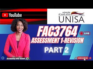 FAC3764 ASSESSMENT 1 2025 REVISION | Part 2| UNISA