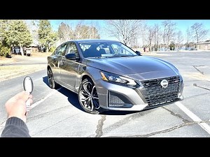 2023 Nissan Altima 2.5 SR AWD: Start Up, Test Drive, Walkaround, POV and Review