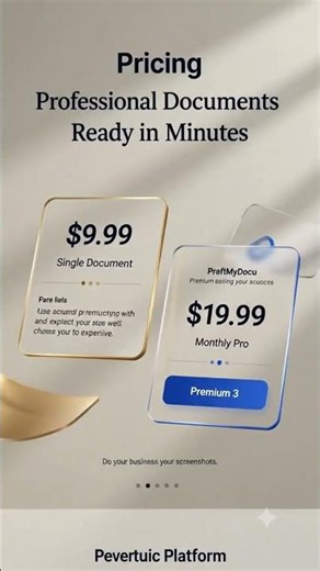 Create Professional Legal Documents in Minutes | DraftMyDocu