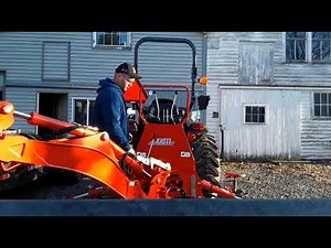 Switch compact backhoe controls from iso to sae.