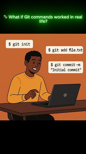 Git is life. Until it deletes your life 💀 Drop your most chaotic git moment 👇 #GitCommands #DevTok #CodingHumor #TechTok #LearnToCode #Git #SoftwareEngineer #programming