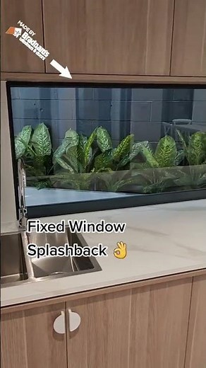 Looking to make your Kitchen window a feature? #bradnamswindowsanddoors #splashback #window