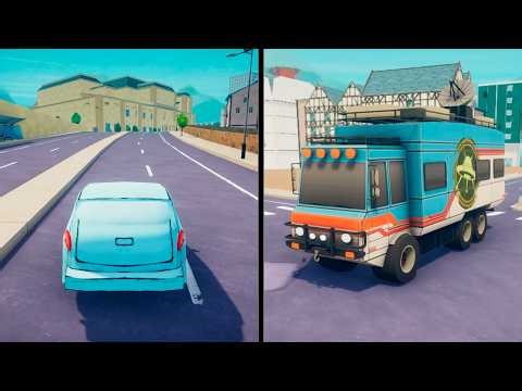 Playing as a Car instead of XLR8 in Ben 10 Power Trip