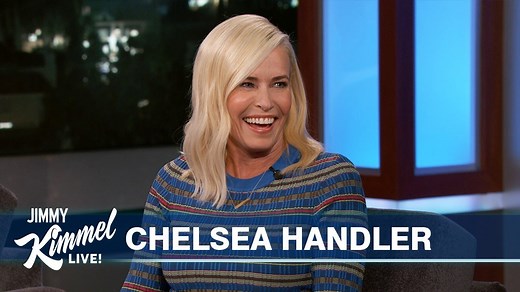 Chelsea talks about her new Netflix documentary Hello, Privilege. It’s Me, Chelsea, going to see an old high school boyfriend who recently got out of prison, going through sexual harassment and racial sensitivity training, cutting down on drinking, increasing her cannabis use, working on not being a bitch anymore, and discussing her problems with her psychiatrist on her podcast. | Jimmy Kimmel Live