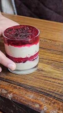 🍒 No-Bake Cherry DelightOnly 4 Ingredients!