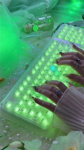 KiiBOOM Phantom 98 Lite Wireless Mechanical Gaming KeyboardMossy Silent Linear Switch Typing ASMR