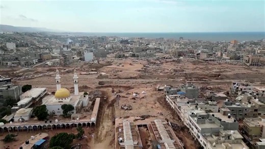 1.5K views · 59 reactions | Drone footage captured revealed devastating scenes in Libya’s Derna following floods that claimed the lives of thousands of people and destroyed many buildings https://reut.rs/46k4FT7 | Reuters | Facebook