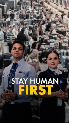 Flight delays don’t make us lose our manners… they just reveal what was already inside us. This week, thousands took out their anger on IndiGo's ground staff - young boys and girls who had no control over the crisis, but absorbed the worst of it. Before we shout at the weakest person in the system, maybe we need to pause and remember: everyone is trying to hold something together. Be kind. Especially when it’s hardest. #índigo #groundstaff #humanityfirst #staykind #airportstories #thetribalbox #